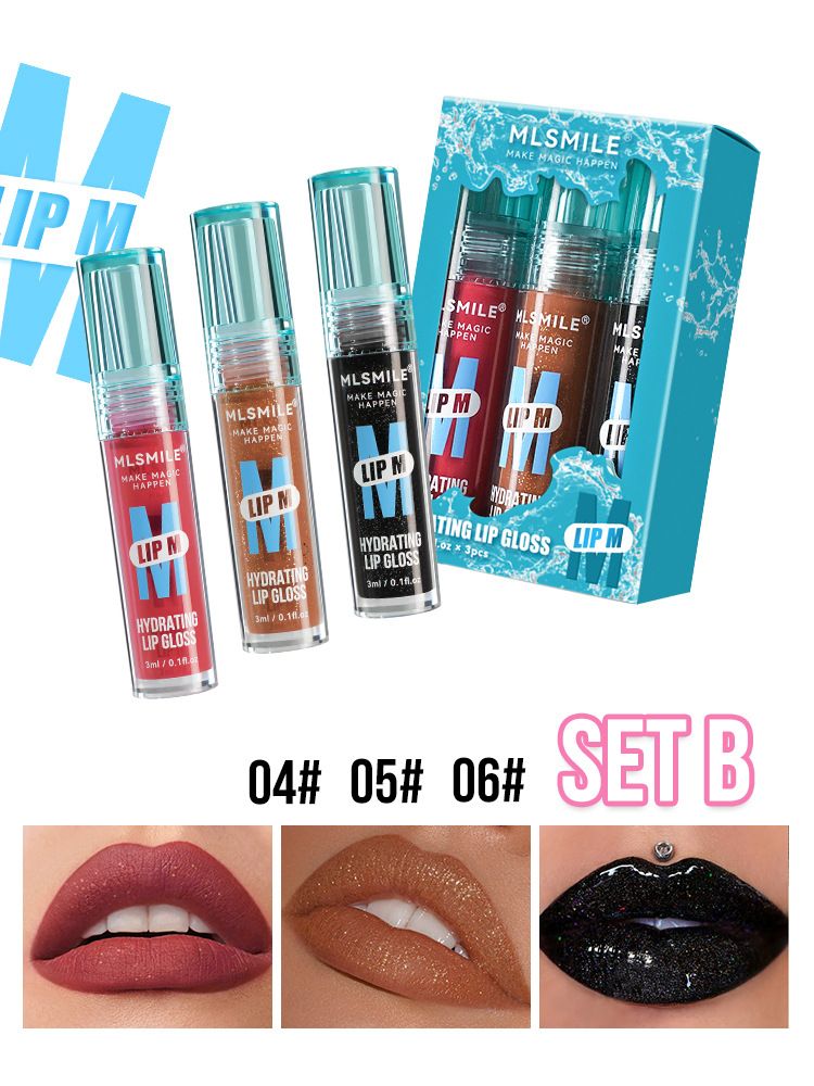 Matte Velvet Glaze Set Perlglanz Feiner Flash Lippenstift Flüssig Langanhaltender wasserfester nicht verblassender Lipgloss_voghion.com
