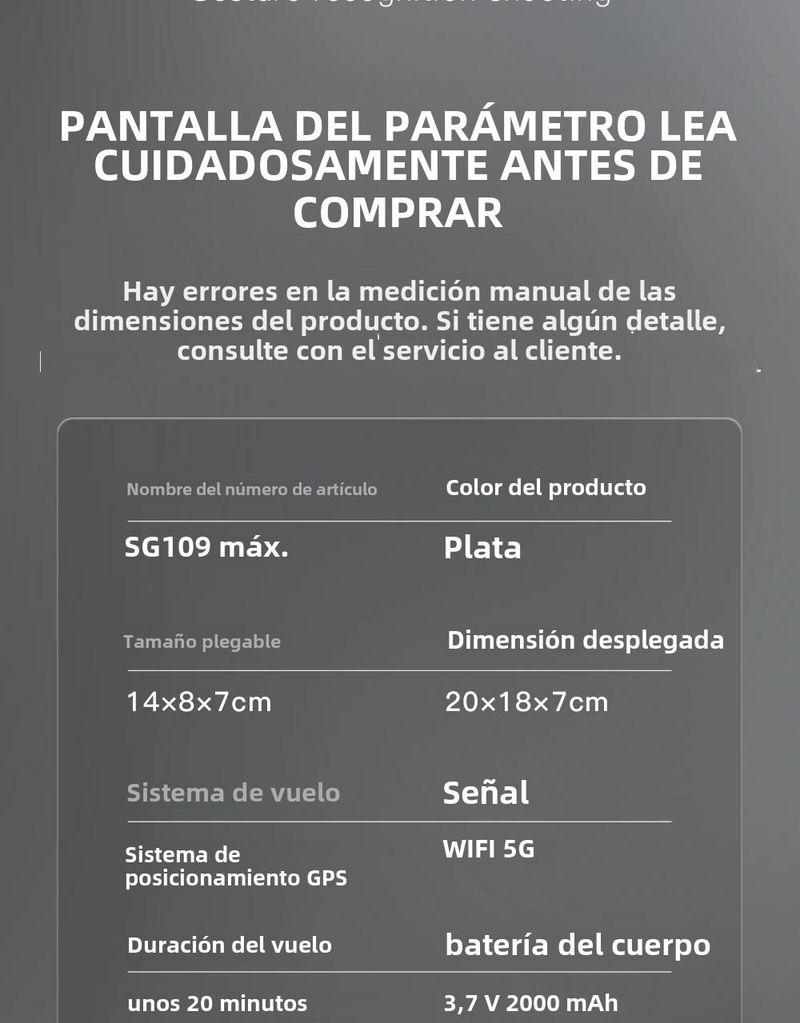 Drone professionale SG109 MAX Pro con telecamera GPS HD 4K, video in diretta, 5G WIFI FPV RC, quadricottero per adulti e principianti_voghion.com