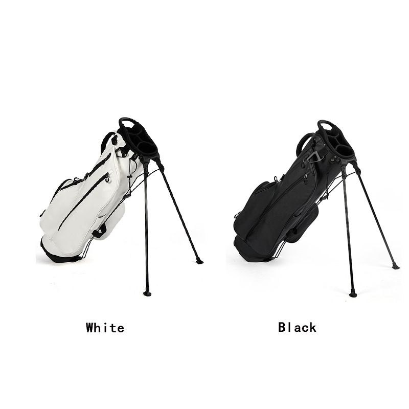Sac de golf léger en PU, sac de golf étanche avec double bandoulière_voghion.com