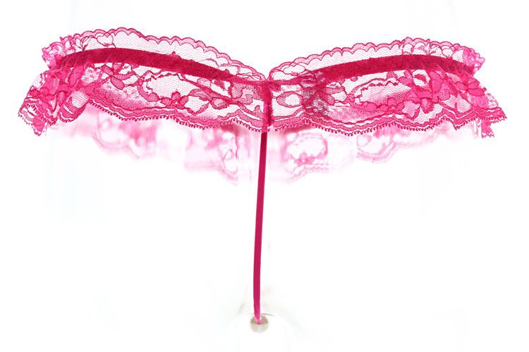 luckyqqyp Panties For Women, Thong, Pearl Lace Trim, Temptation, Triangle Panties, Sexy Temptation Wholesale_voghion.com