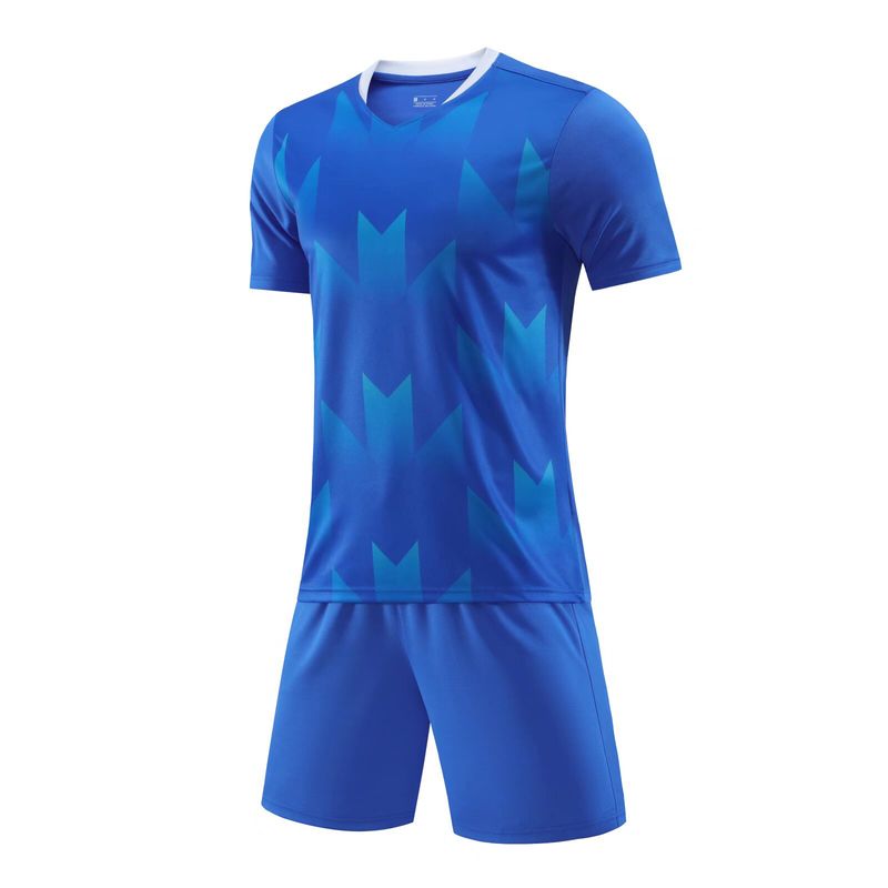 Futbol eğitimi yetişkin çocuk görünüm üniforması, baskılı ve numaralı kısa kollu kit, forma_voghion.com
