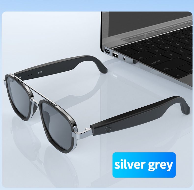 Wireless Bluetooth Sunglasses GS17 With Polarized UV Protection Lenses, Hands-Free Calling & Music, Lightweight & Stylish For Driving_voghion.com