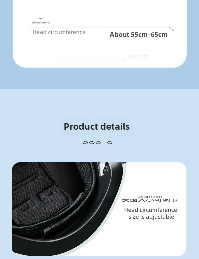 Casco per veicoli elettrici, protezione solare estiva da uomo e da donna, casco leggero per veicoli elettrici, mezzo casco_voghion.com
