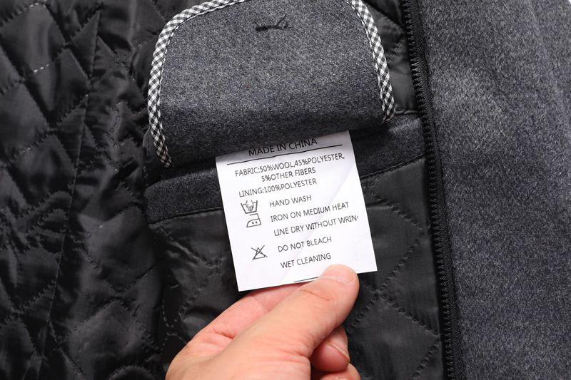 Men's Premium Wool Blend Overcoat - Classic Style Winter Long Coat For Business Casual (Gray, Black, Light Camel, Dark Camel)_voghion.com