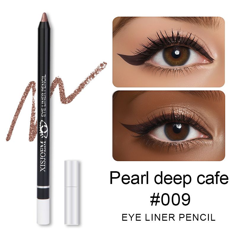 Wasserfester, wischfester, perlmuttartiger, langlebiger Aegyo-sal-Gelstift-Eyeliner in 12 Farben_voghion.com