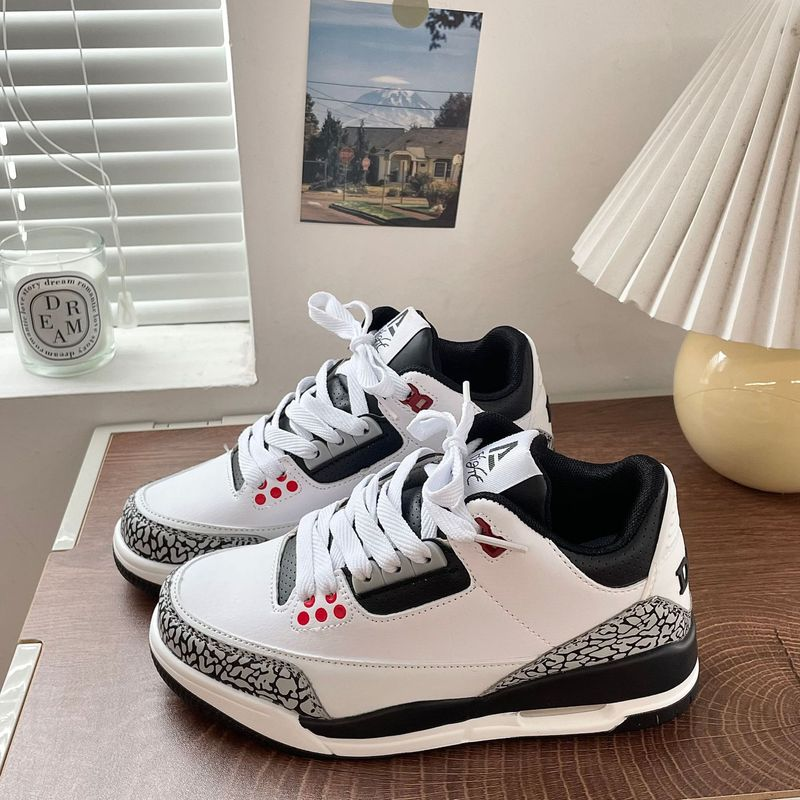 Instagram Style Student Party Air Cushion Board 2024 New Couple Casual Small White Ulzzang Trendy Niche Sports Shoes_voghion.com