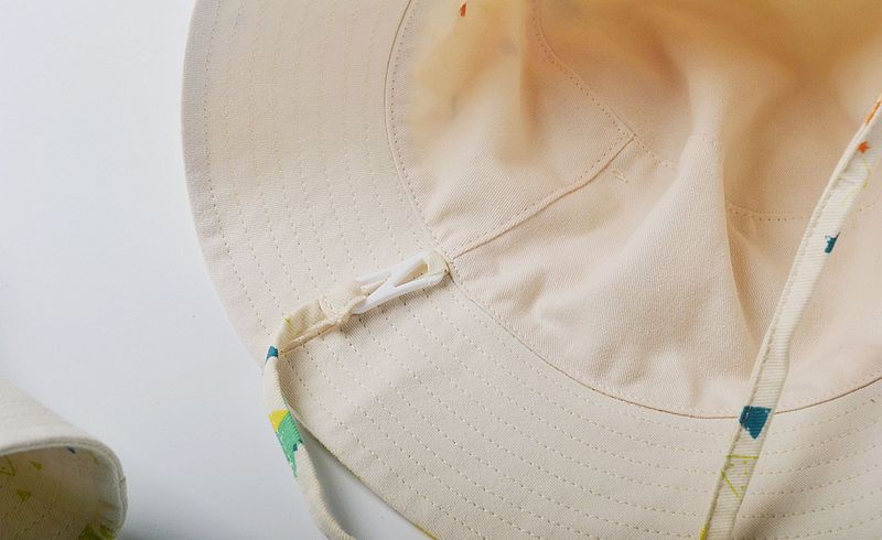 moinmlon printemps, été et automne style coréen nouveau chapeau de pêcheur double face pour enfants bébé protection solaire chapeau de soleil en coton chapeau bébé_voghion.com