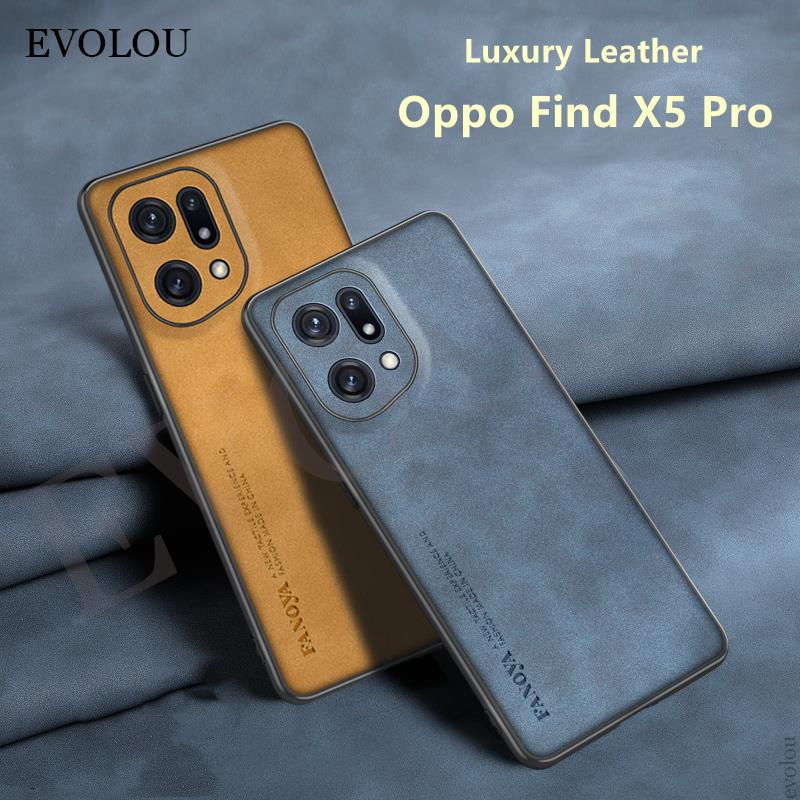 Oppo Find X5 Pro tok, luxus báránybőr bőr szilikon ütésálló lökhárító tok OPPO Find X5 X3 Lite X3 Neo Shell készülékhez_voghion.com