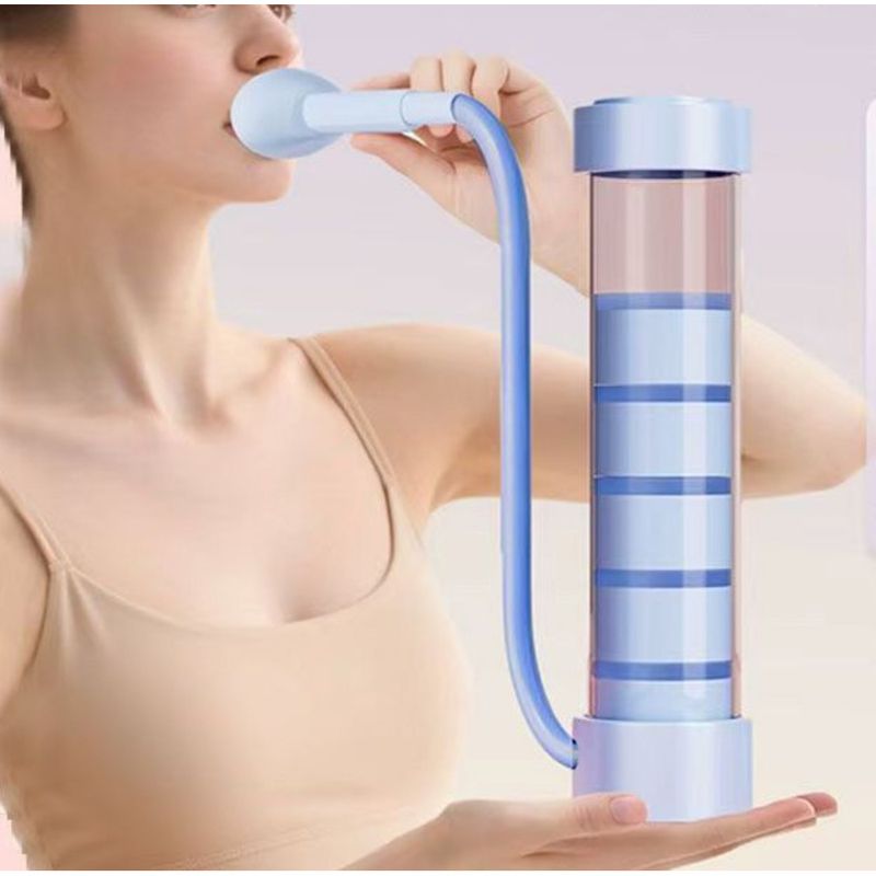 Dumbbell Abdominal Breathing Trainer Exercise Lung Capacity Abs Line Auxiliary Pelvic Floor Muscle Face Slimming Tool_voghion.com