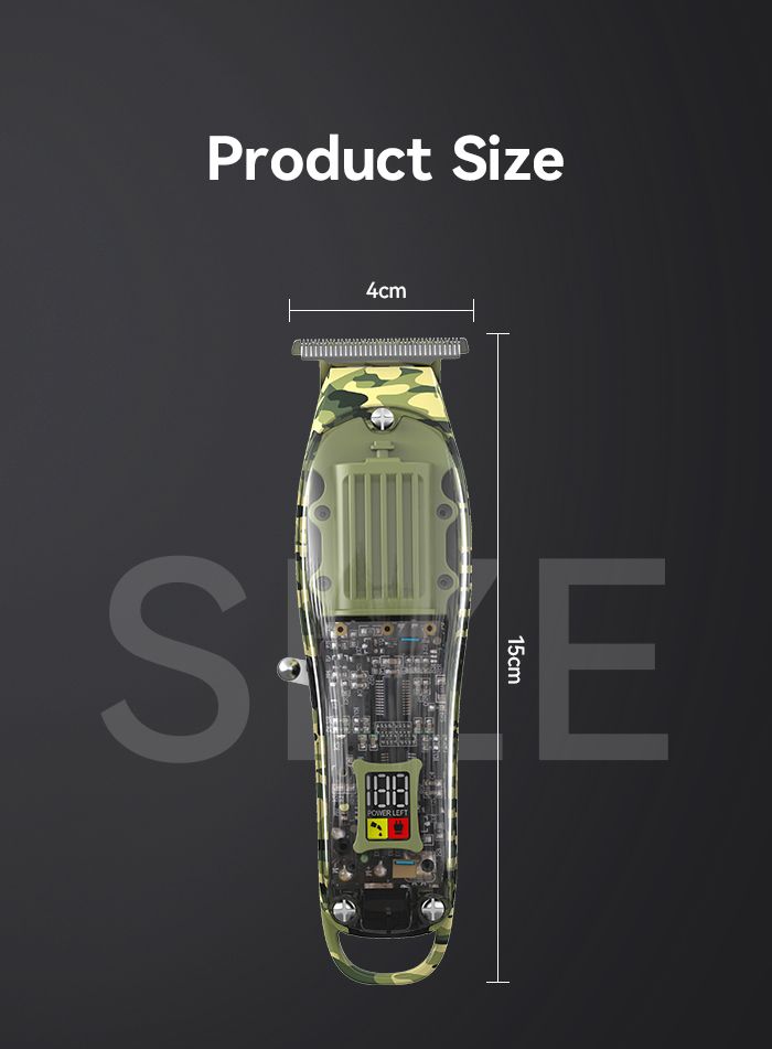 Kemei tondeuse à cheveux professionnelle tondeuse à cheveux réglable pour hommes cordon et sans fil électrique barbe coupe de cheveux Machine Rechargeable_voghion.com