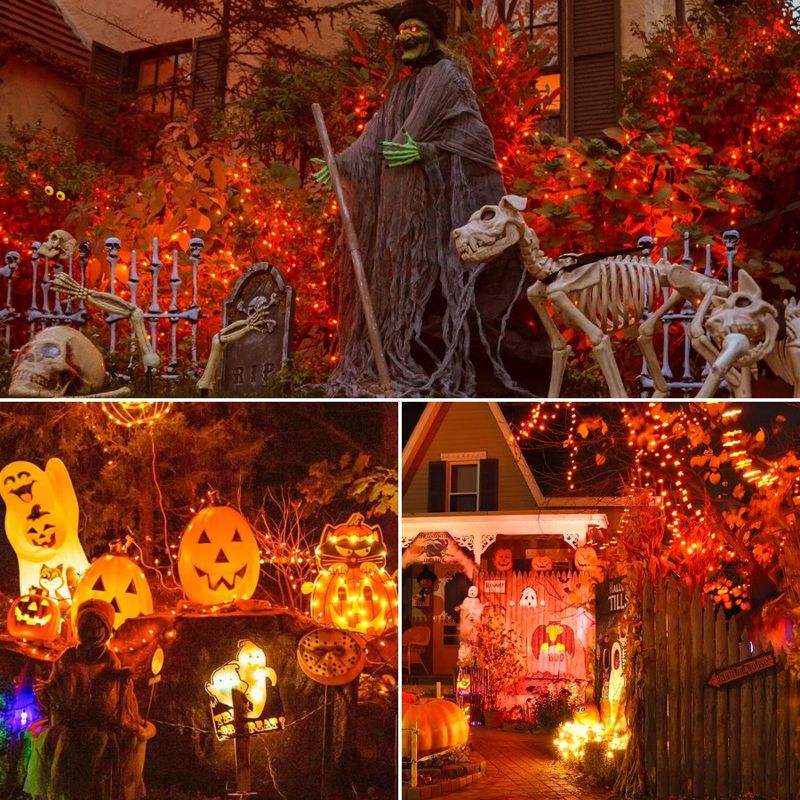 LED Indoor Plug For Lights In 8 Lights 66FT String Lights Modes With Dration Halloween Lighting Mini 200 String Halloween Fairy_voghion.com