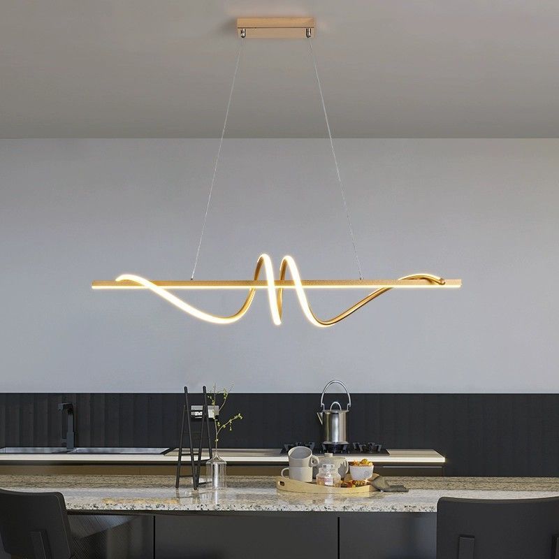 Restaurant Pendant Modern Tea Room Dining Nordic Threaded Minimalist Long Strip Light Luxury Creative Bar Table_voghion.com
