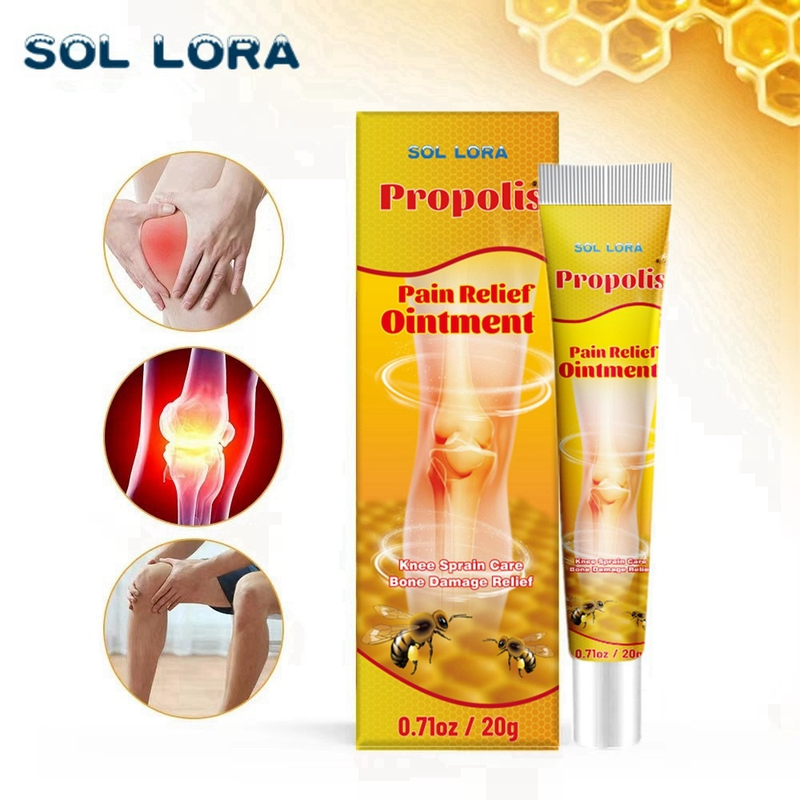 SOL LORA Argomento Ginocchio Cura Spalla Collo Vita Gamba Crema Veleno d'Api_voghion.com
