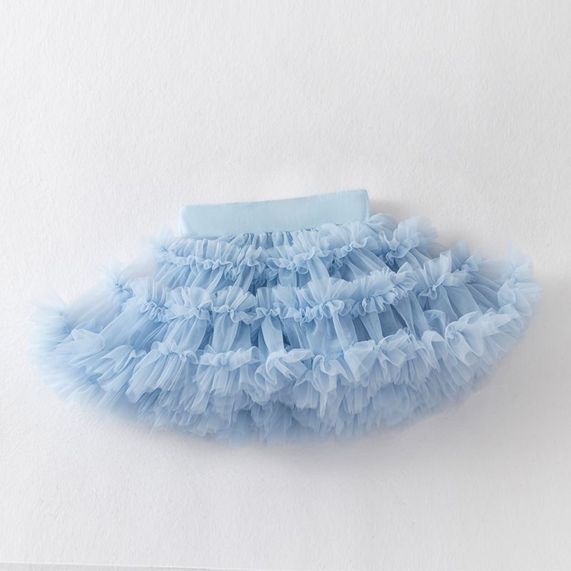 Gonna con pomello Lolita Gonna tutù in rete per bambini Gonna per ragazze_voghion.com