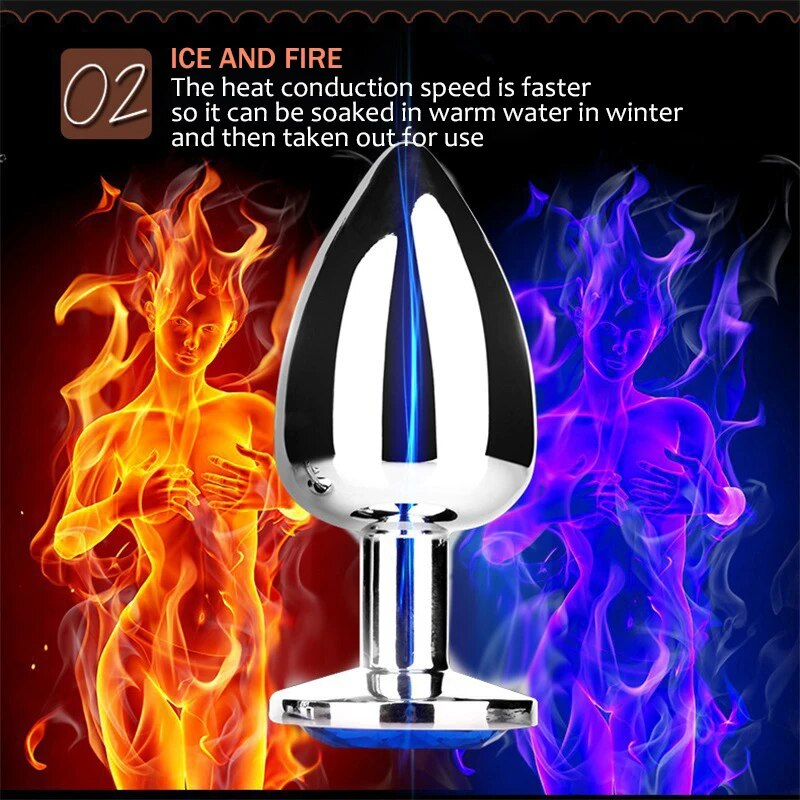 Sex Toy Butt Anale Toys Adults 18 Sexual Metal but Plug for Women Men Intimate Cork Buttplug Tapon Anal_voghion.com