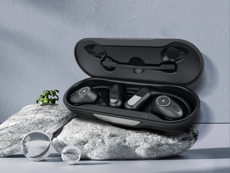 Business Telephone Call Center OWS Bluetooth Headset_voghion.com