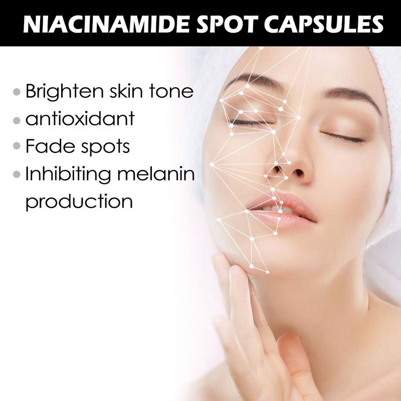 EELHOE Nicotinamide Brightening Spot Capsule desalinates spots, moisturizes, tightens and whitens skin essence_voghion.com