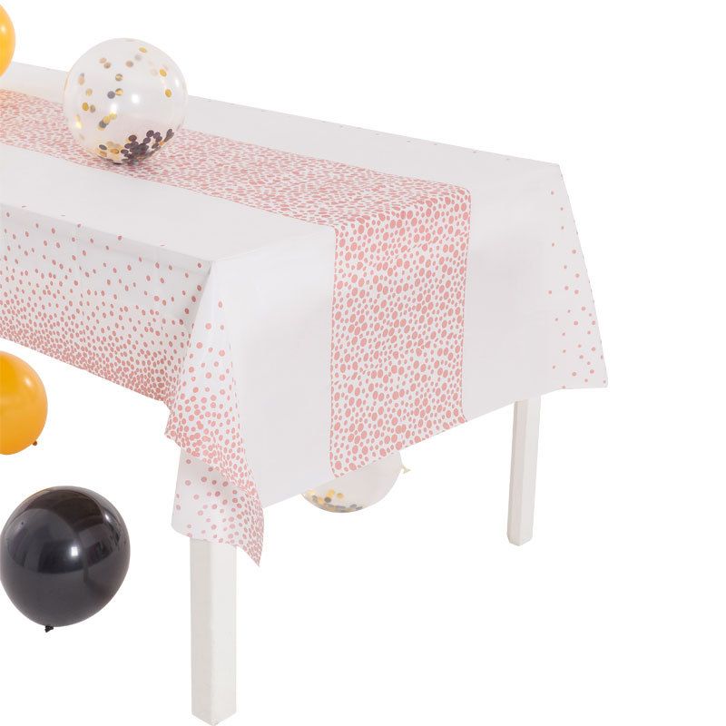 Feesttafelkleed, PEVA eettafel, wegwerptafelkleed, Europees waterdicht, oliebestendig en wasbaar tafelkleed_voghion.com