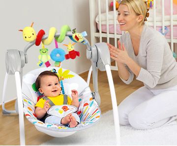 Neigebuerene Puppelchen Plüsch Puppel Puppelchen Spillsaachen 0-1 Joer ale Bildungsauto hängend Bett hängend Weenchen Pendant Bett ronderëm Spillsaach_voghion.com