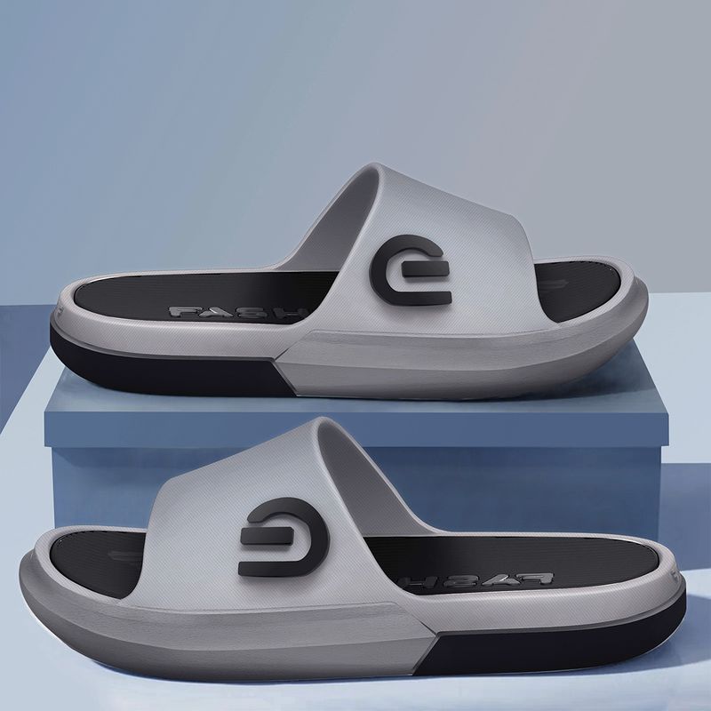 Pantoufles d'été pour hommes, chaussures d'extérieur, d'intérieur, antidérapantes, à semelle épaisse, tendance, cool et tendance, collection 2025_voghion.com