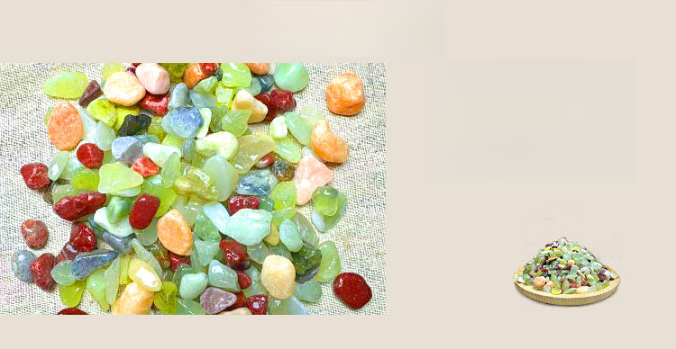 Xiuyu Gravel Base Sand For Fish Tank Landscaping, Hydroponic Stones, Decorative Natural Rain Flower Stones_voghion.com