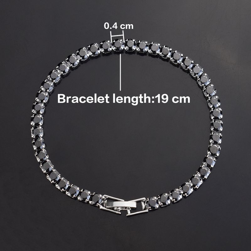 Herren Hip-Hop Micro Pave Diamant Tennis Armband für Frauen Schmuck heiß_voghion.com