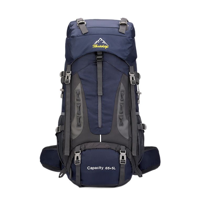 Zaino da alpinismo per esterni, grande capacità, 70 litri, in tessuto Oxford, a doppia spalla, per uomini e donne, borsa da viaggio per campeggio_voghion.com