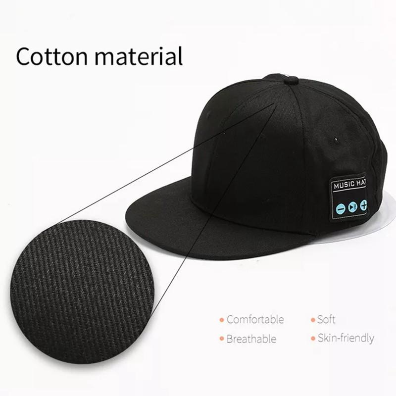 Vanjske bežične slušalice, šešir, bejzbol s kapom, glazbeni zvučnik, Bluetooth mikrofon, handsfree slušalice za trčanje_voghion.com