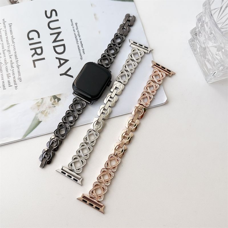 Watch Band For iwatch 42/44/45/49mm 38/40/41mm Metal Fashion Watch Strap for Watch Series Ultra2 Se 9/8/7/6/5/4/3/2/1_voghion.com