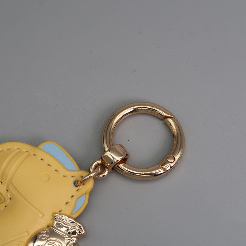 Immediately Get Rich Bracelet Keychain Leather Cartoon Pony Pendant Couple Bag Net Celebrity Car Keychain_voghion.com