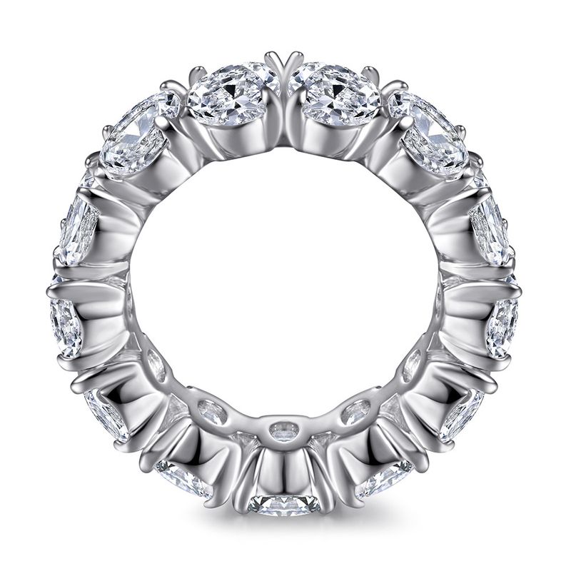 Anello in argento Sterling creativo per donna con zirconi_voghion.com