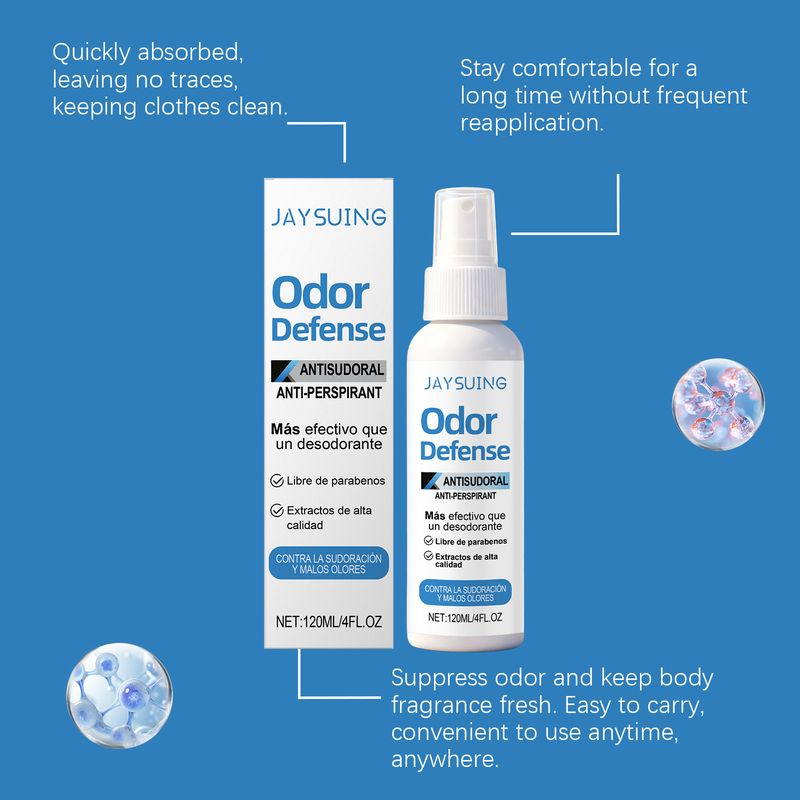 JAYSUING Gentle Odor Removal Refreshing Skin Mint Fragrance Body Deodorant Spray_voghion.com