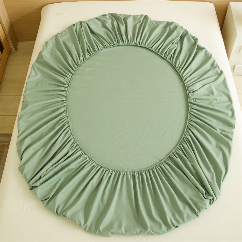 Coprimaterasso antipolvere per lenzuolo di colore solido_voghion.com