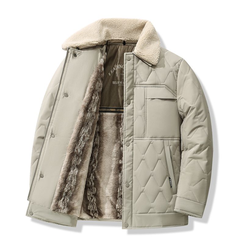 Cappello da uomo con colletto rimovibile, imbottito in cotone spesso, casual, caldo_voghion.com