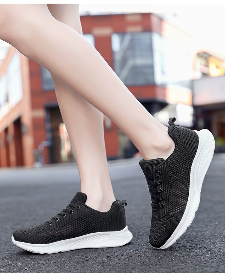 2024 Summer Thin Women's Comfortable, Breathable, Odor Hollow Single Mesh Anti slip Lightweight Daily Casual Shoes_voghion.com