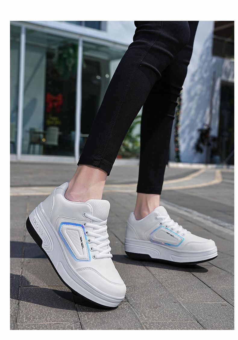 Neu Zweirädrige Flash-Schuhe Jungen Mädchen Rollschuhe Erwachsene Speed Skating Sneakers Abnehmbare Kinder_voghion.com