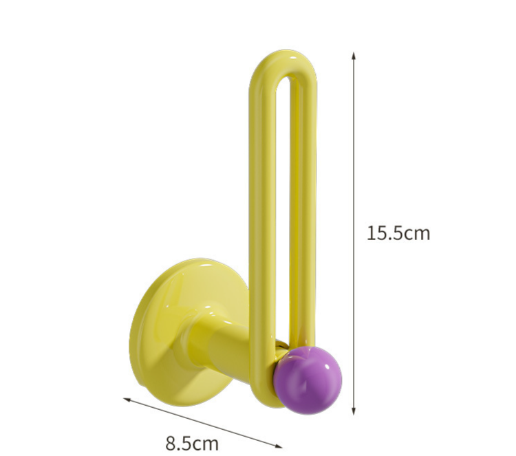 Krawatten-Organizer-Rack, Badezimmer-Accessoires, Clips, Gummibänder, Haarseile, Haken, lochfreie Schmuckaufbewahrung, magisches Werkzeug_voghion.com