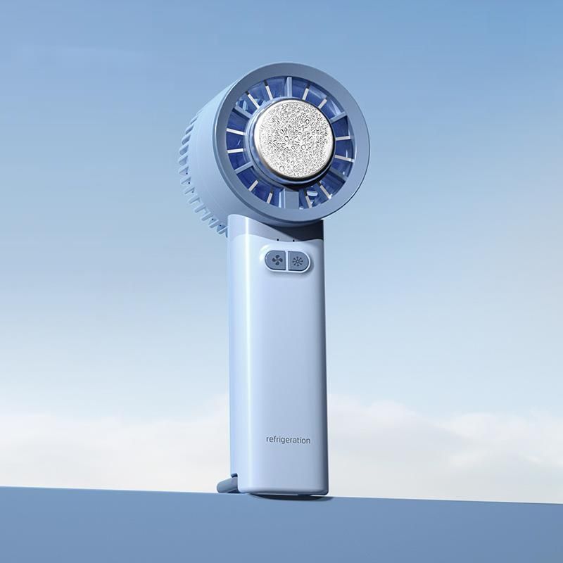 Kalte Kompresse Halbleiterkühlung USB-Ladegerät Mini Tragbarer Handventilator für Reisen im Freien_voghion.com
