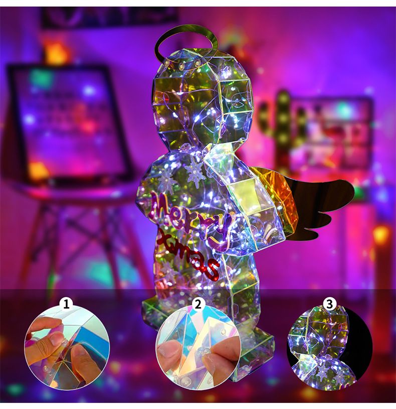 Happy Symphony Atmosphere Decoration Ornaments Angel Wings Event Dressing Props_voghion.com