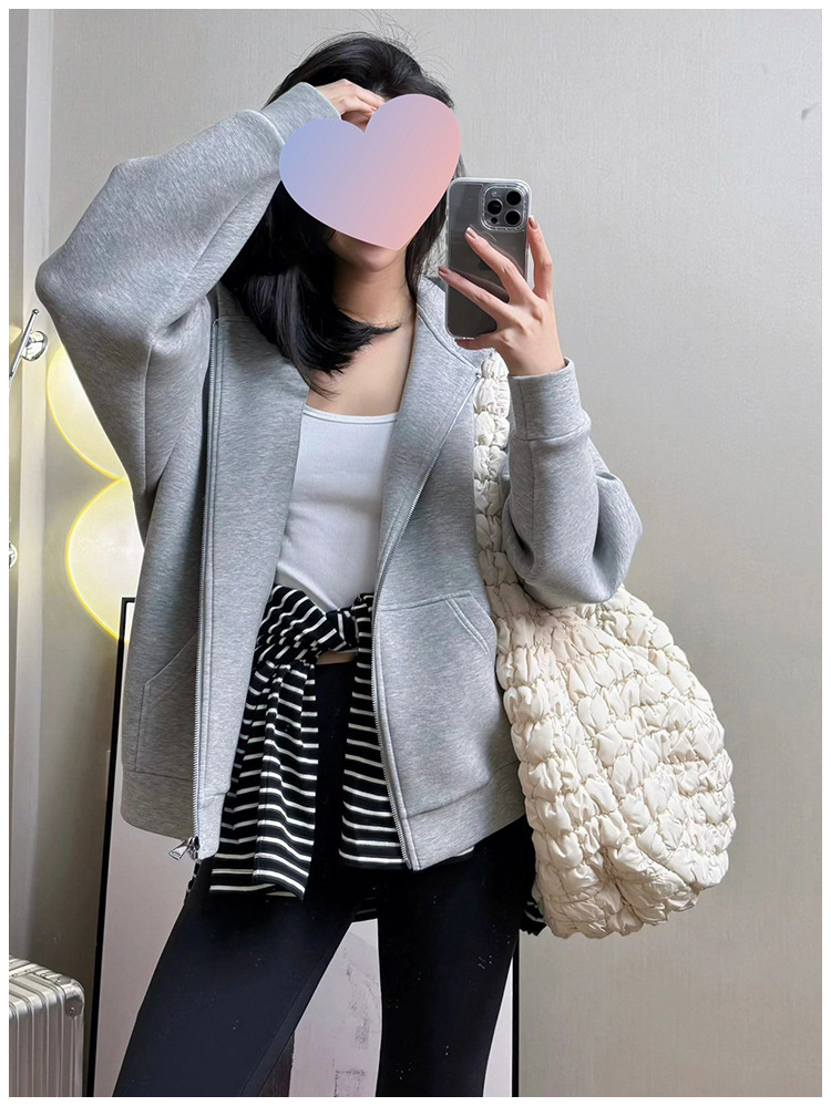 Borsa da donna Borsa a nuvola pieghettata, borsa per ravioli portatile monospalla versatile e alla moda, borsa per ascelle in piumino di cotone di grande capacità per donna_voghion.com