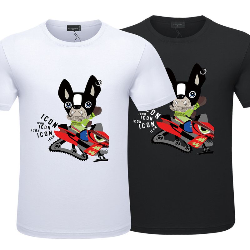 2024 Neuer Modemarkentrend 100 % Baumwolle Casual Tops Herren Damen T-Shirt Musterdruck Bequemes Herren-T-Shirt Graphic Tee Herren Sommer Outdoor Tops_voghion.com