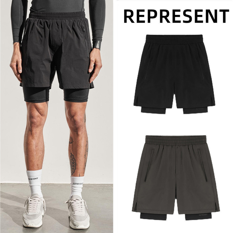Herenkleding Hardlooptraining elastische sneldrogende fitnessbroek_voghion.com