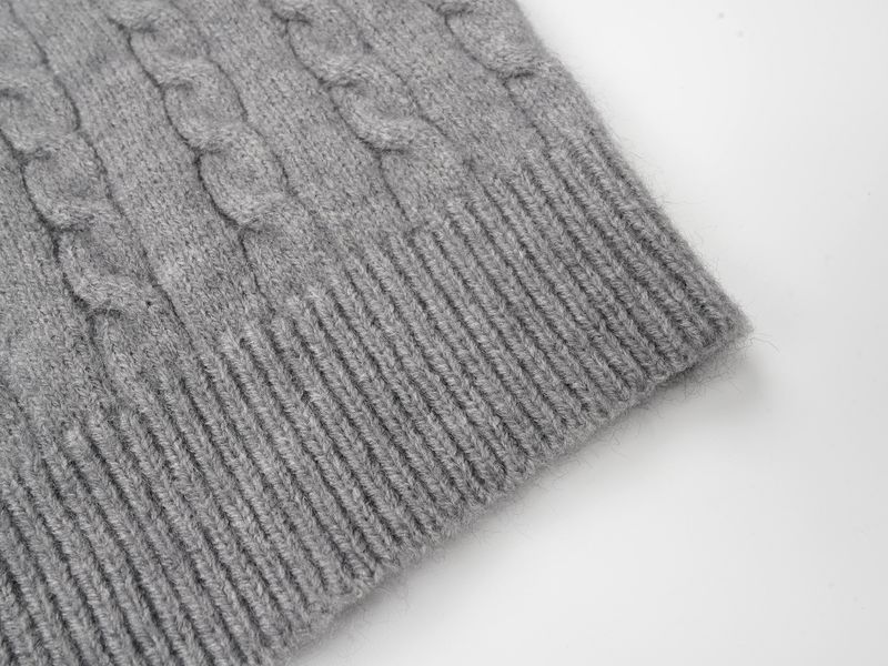 Eon Modish 25 Autumn New American Style Simple Versatile Two-Piece Knitted Sweater_voghion.com