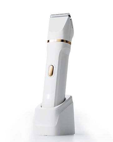 Golarka elektryczna dla kobiet, trymer do bikini 5 w 1 ze stacją ładującą USB, luksusowa depilacja twarzy, golenie ciała na mokro/sucho_voghion.com