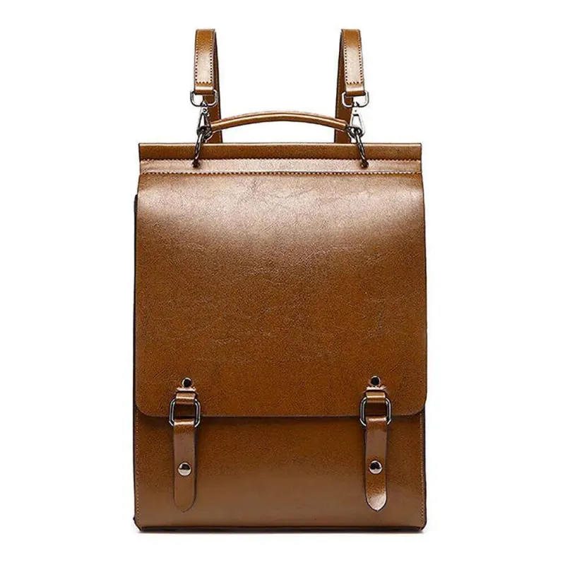Designer 2025 Echtes Leder Frauen Rucksack Cross Body Buch Schule Echte Rindsleder Dame Weibliche Laptop Daypack Messenger_voghion.com