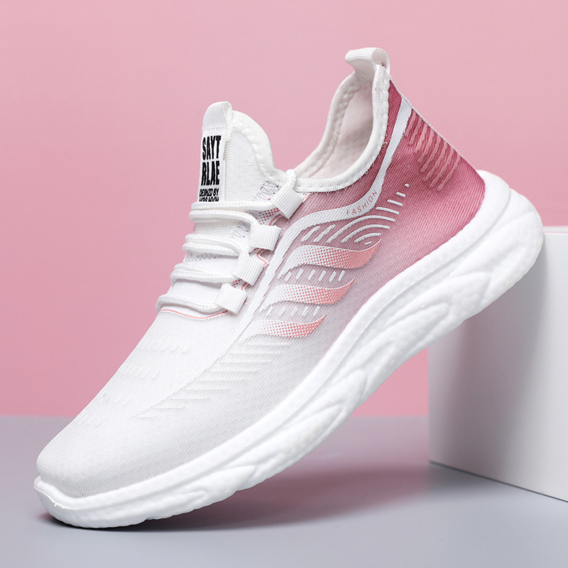 Nuove donne casual in estate, assorbimento degli urti leggero da uomo con suola morbida, corsa per coppie, traspirante e alla moda_voghion.com