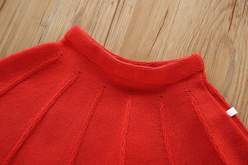 Pull en laine pour fille, ensemble pull en laine cerise, à la mode, nouvelle édition coréenne, automne/hiver 2023_voghion.com