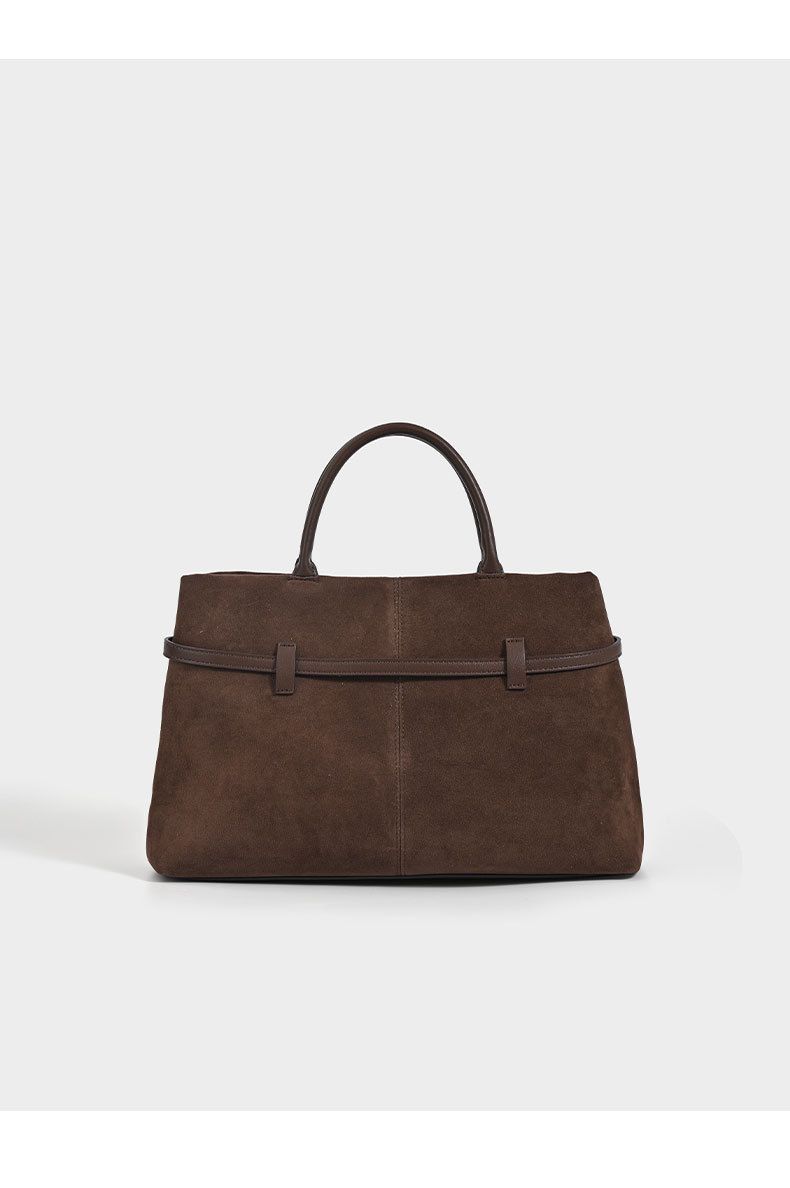 Mirad large capacity handbag 2024 new autumn and winter plush contrasting frosted tote bag, single shoulder crossbody_voghion.com