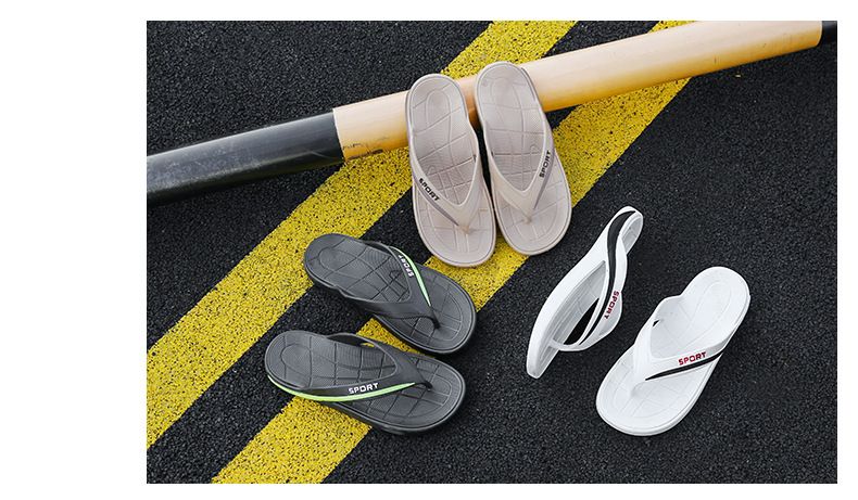 Modische Flip-Flops für Herren, Sommer, trendige Outdoor-Flip-Flops, Outdoor-Freizeit, rutschfeste Strandsandalen_voghion.com