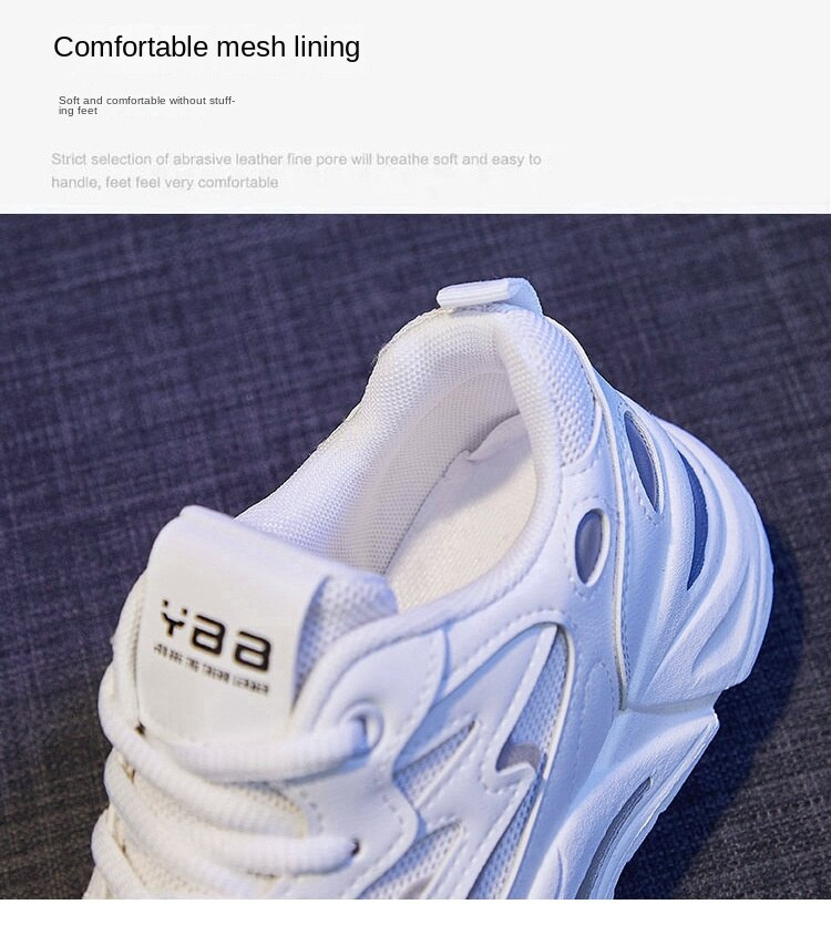 2023 Vår/Sommar Nya pappas skor Dam utomhussport Sportskor med tjock sula Street Shooting Fritidsskor_voghion.com